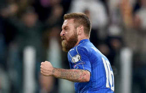 Italia-Spagna. De Rossi salva Ventura