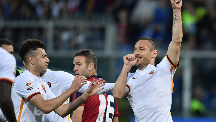 Rincorsa al secondo posto, la Roma spera grazie ai gol dell’inesauribile Francesco Totti.