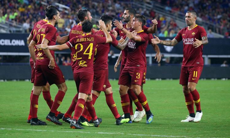 ICC 2018 – La Roma batte in rimonta il Barcellona 4-2. Agli spagnoli non basta Malcom
