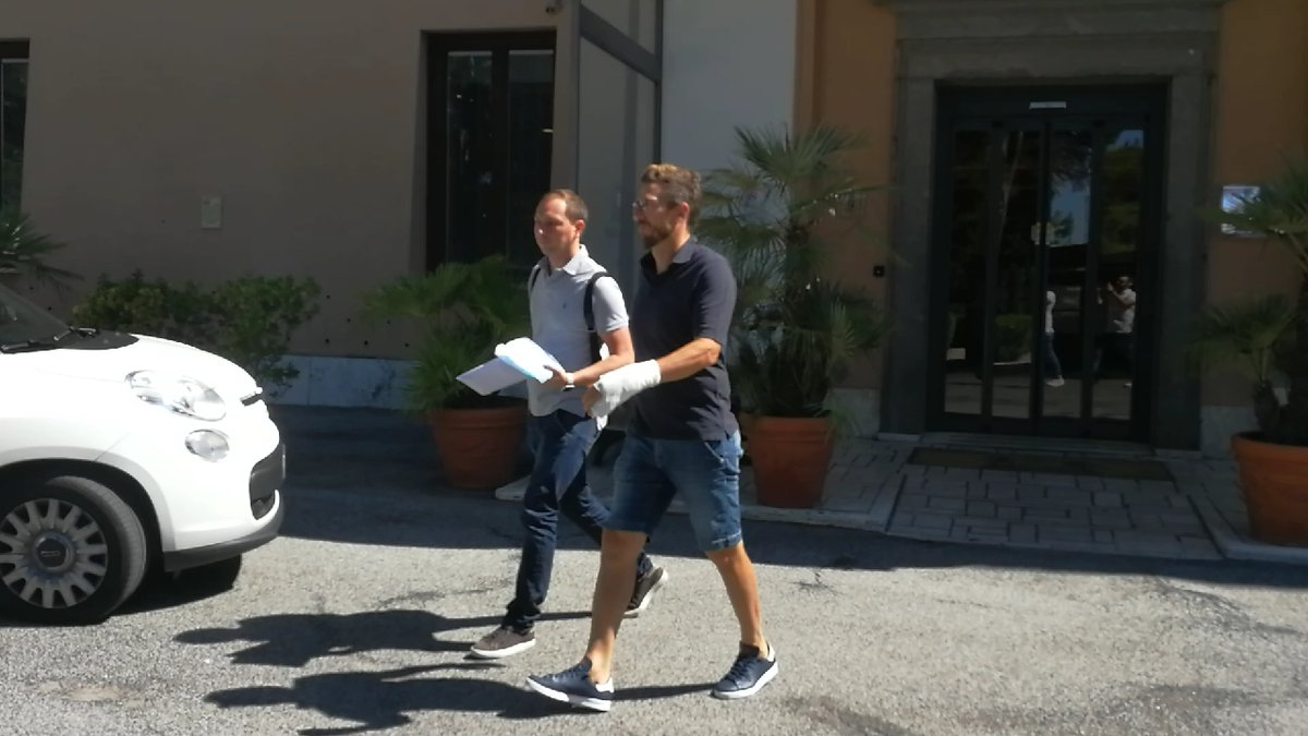 Di Francesco, rabbia e infortunio: oggi operato alla mano (FOTO)