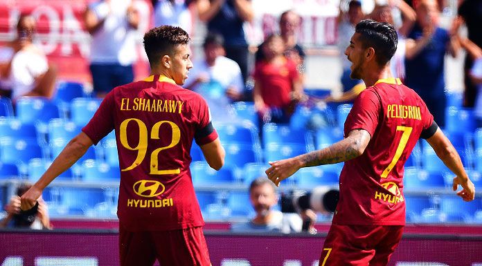 Roma-Lazio 3-1: le pagelle. Pellegrini show totale, Kolarov li punisce al 71°. Fazio croce e delizia, ora l’Europa