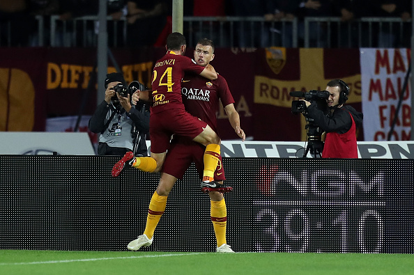 Roma corsara ad Empoli: decidono Nzonzi e Dzeko (VIDEO)