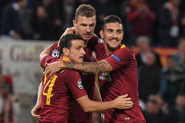 Cska Mosca-Roma 1-2: le pagelle. Un piede e mezzo negli ottavi grazie a Manolas e Pellegrini, ma quanti errori!