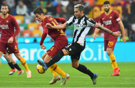 SERIE A – Roma, altra figuraccia: sconfitta in casa dell’Udinese (VIDEO)