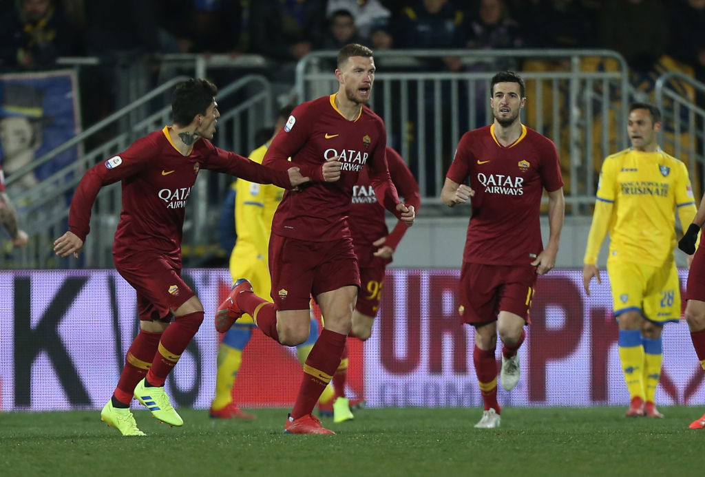 SERIE A Dzeko all’ultimo respiro: la Roma espugna Frosinone (VIDEO)