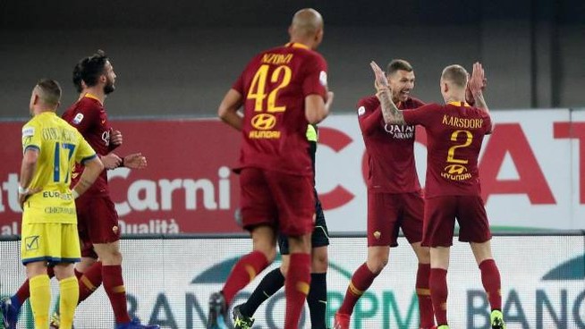 SERIE A Finalmente una vittoria serena: 3-0 della Roma sul Chievo (VIDEO)