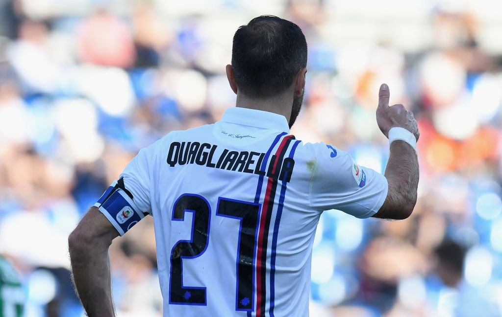 Serie A, Sassuolo-Sampdoria 3-5. Goleada al Mapei Stadium, ventunesimo gol per Quagliarella