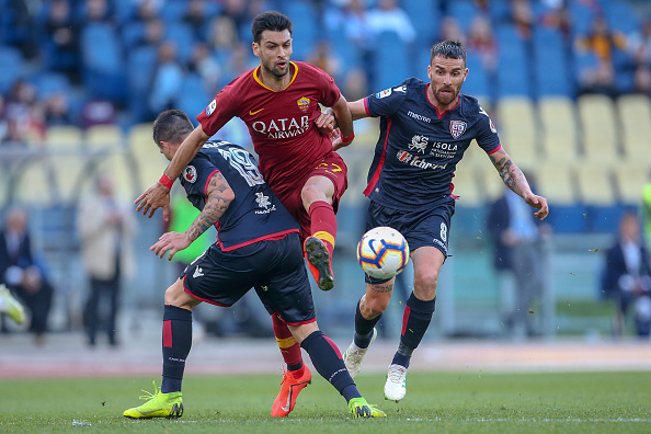 Roma-Cagliari 3-0: le pagelle. Le motivazioni fanno la differenza. Fazio versione bomber, Pastore mostra la sua classe