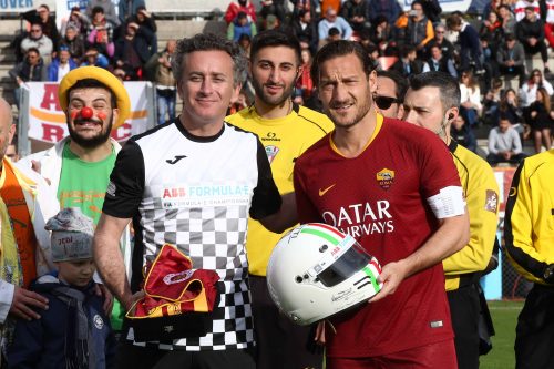 Roma Legends-Nazionale Piloti 5-5. Poker di Delvecchio