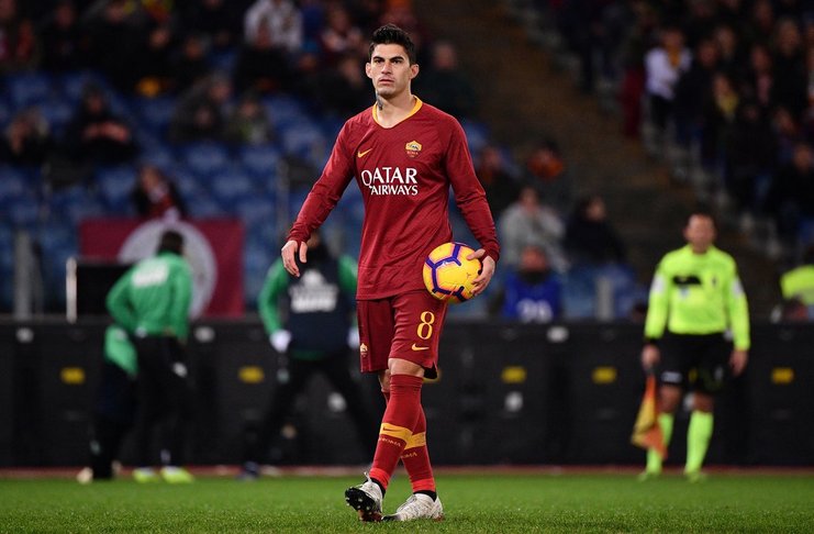Allenamento Roma, squadra in campo nella rifinitura pre Real Madrid. Individuale per Perotti, De Rossi e Pastore