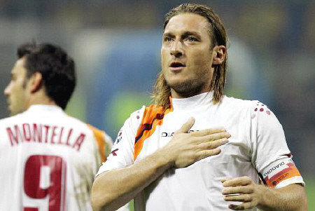 2005, Inter-Roma 2-3. Totti diventa architetto, storia di un arco perfetto