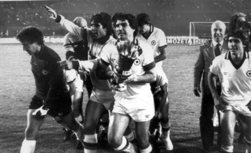 1981, Torino-Roma 1-1 (3-5 d.c.r). Nessuna rivincita, i giallorossi vincono la loro 4° Coppa Italia