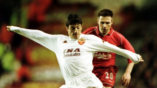 2001, Liverpool-Roma 0-1. La prima e unica vittoria in Inghilterra è amara per i giallorossi