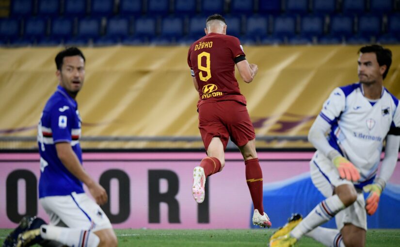 Roma-Sampdoria, il ritorno della Roma è il ritorno di Dzeko