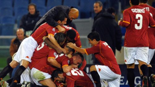 Le imprese della Roma in Europa: Champions League 2008/2009, giallorossi primi nel girone