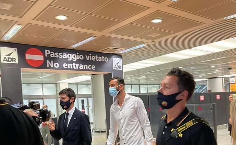 Rui Patricio è a Roma. Il portiere è sbarcato a Fiumicino, ora le visite mediche